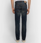 Nudie Jeans - Grim Tim Slim-Fit Organic Stretch-Denim Jeans - Men - Dark denim