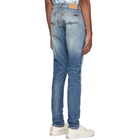 Nudie Jeans Blue Skinny Lin Jeans