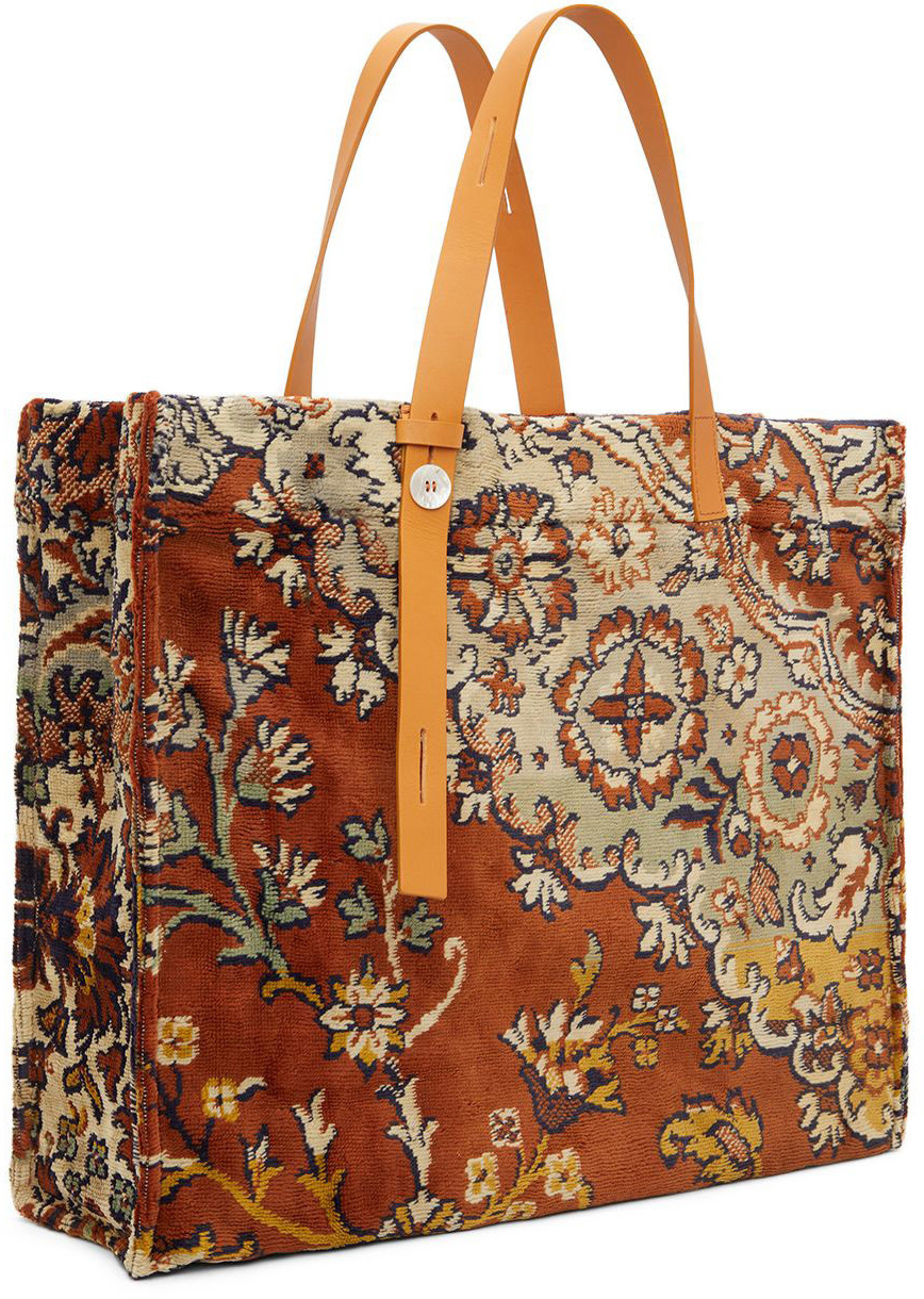 PB 0110 SSENSE Exclusive Brown HB 1 Tote