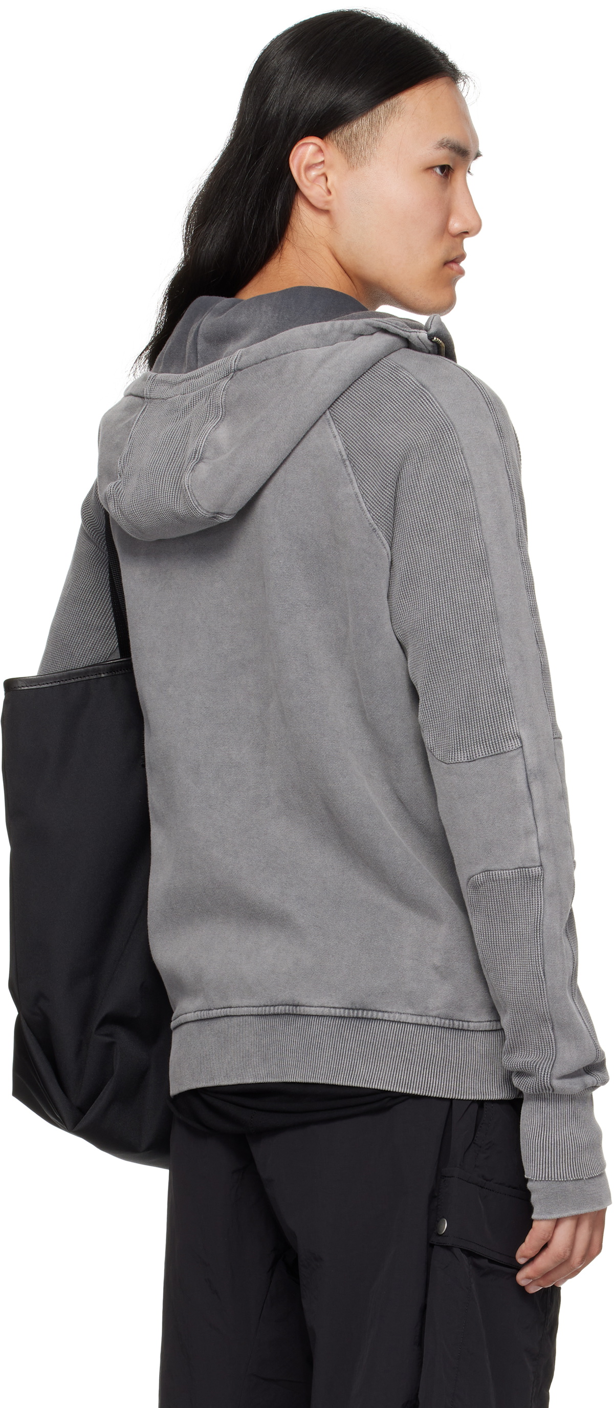 thom/krom Gray M SJ 691 Hoodie