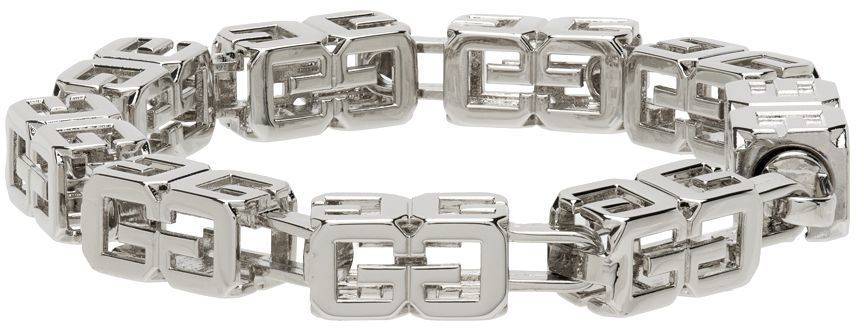 Givenchy 幾何学模様 カフス K10/silver 片方のみ 希少】GIVENCHY 幾何学模様 ポロネックセーター 柄ニット - メルカリ