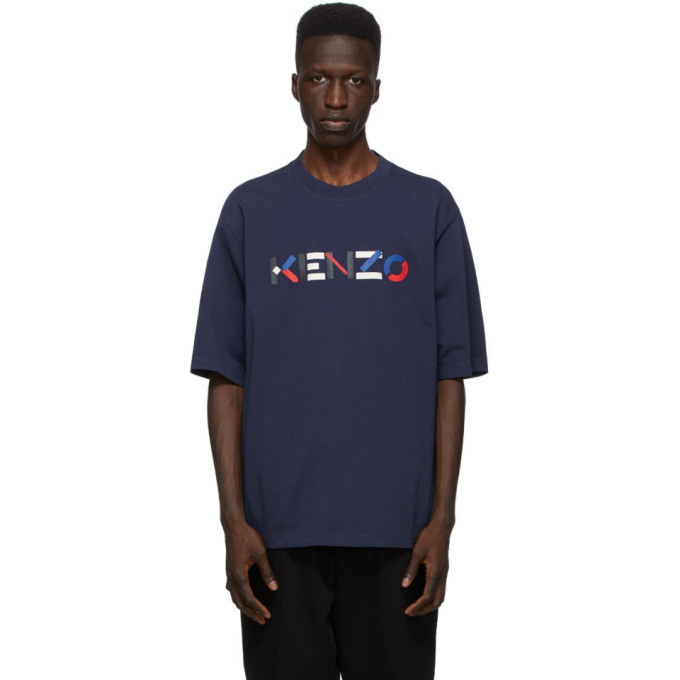 Photo: Kenzo Navy Skate Logo T-Shirt