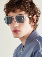 Gucci Eyewear - Aviator-Style Silver-Tone Sunglasses
