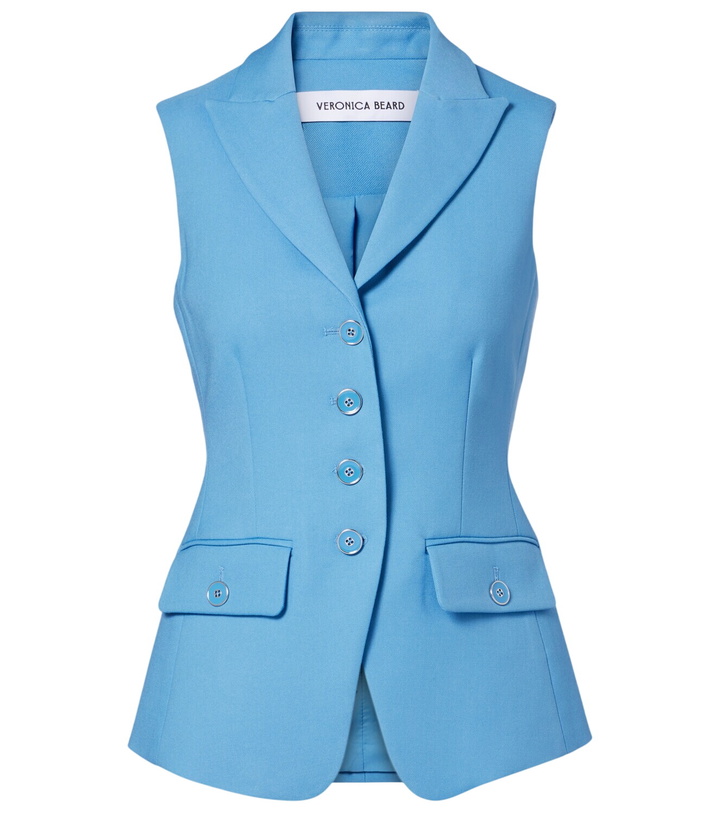 Photo: Veronica Beard Benny single-breasted vest