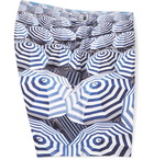 Orlebar Brown - Bulldog Mid-Length Printed Swim Shorts - Blue