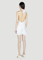 DI PETSA Wet Look Mini Dress
