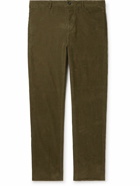 Massimo Alba - Straight-Leg Cotton-Corduroy Trousers - Green