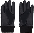 UNDERCOVER Black Leather Gloves