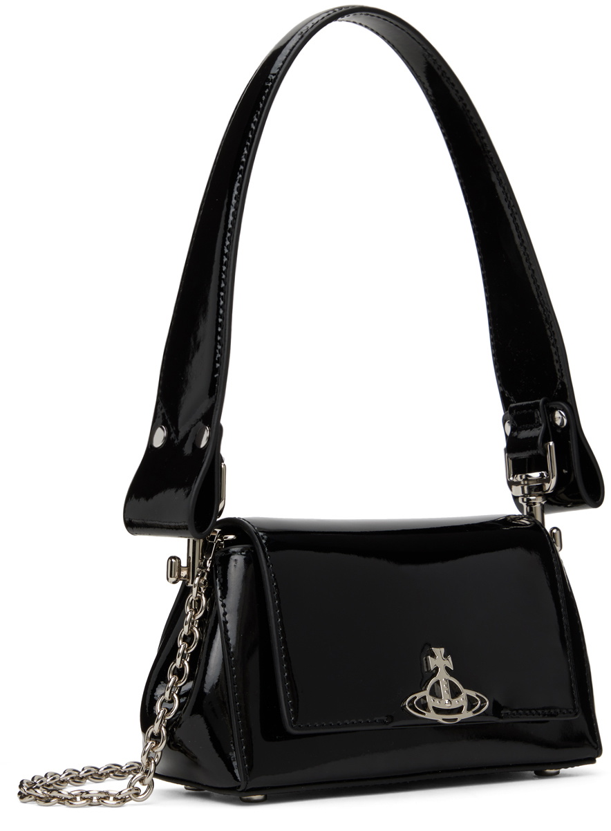 ★Vivienne Westwood★ Hazel small tote bag black 4603000IWL0 Hazel Small Handbag in BLACK | Vivienne Westwood®