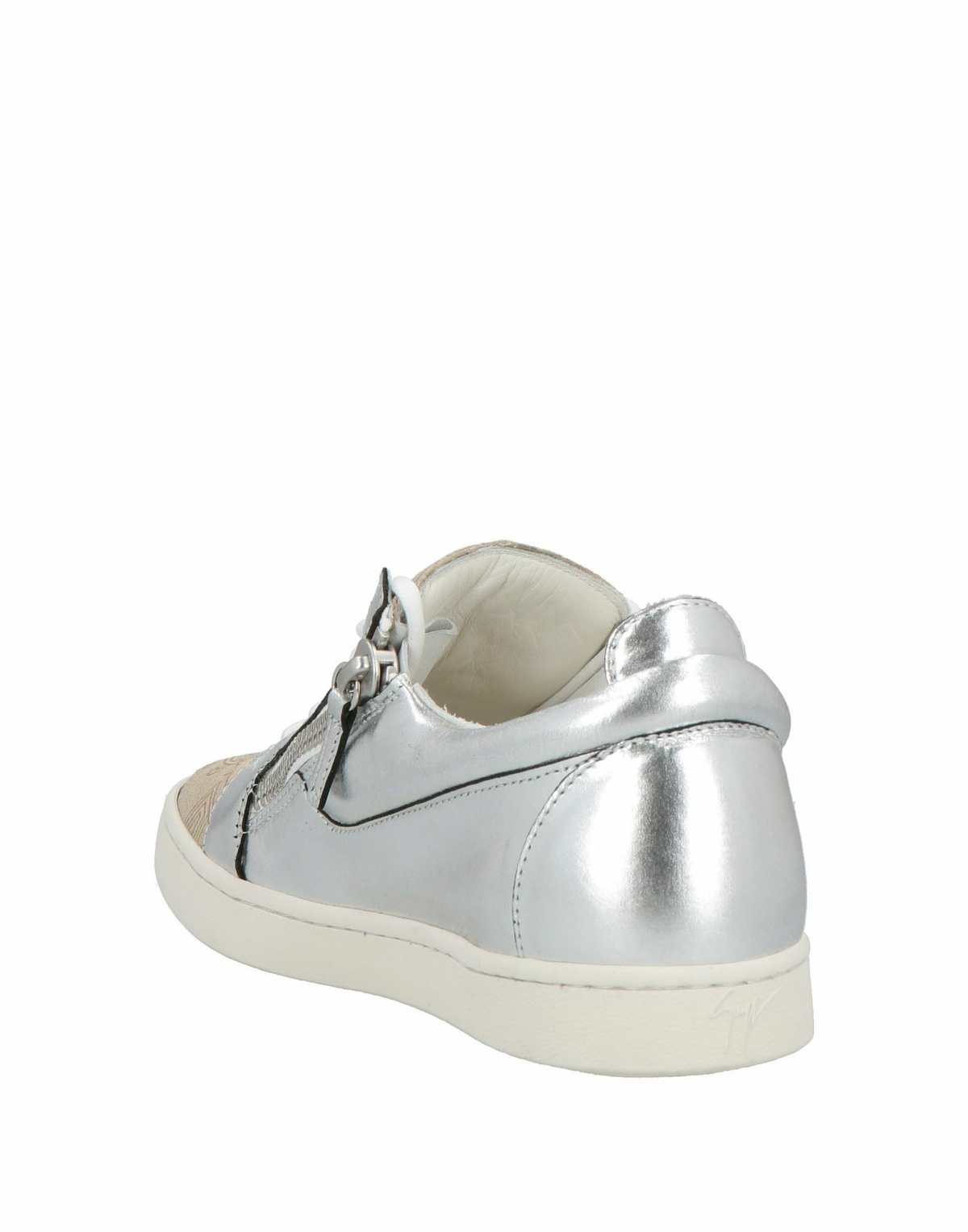 Giuseppe Zanotti Womens Sneakers in Silver