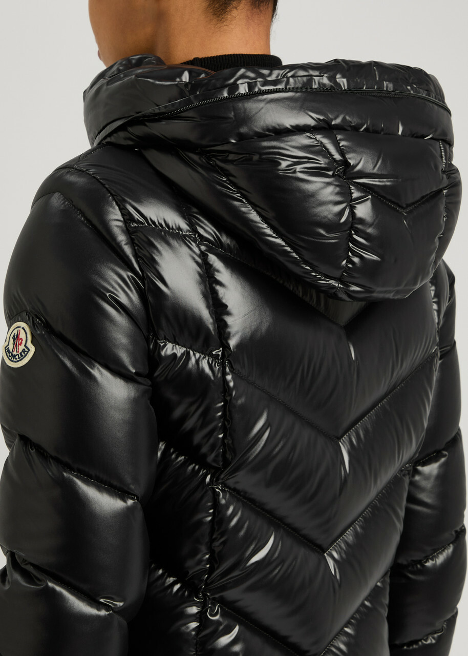 Moncler Fulmarus Hooded Quilted Nylon Jacket Black Moncler