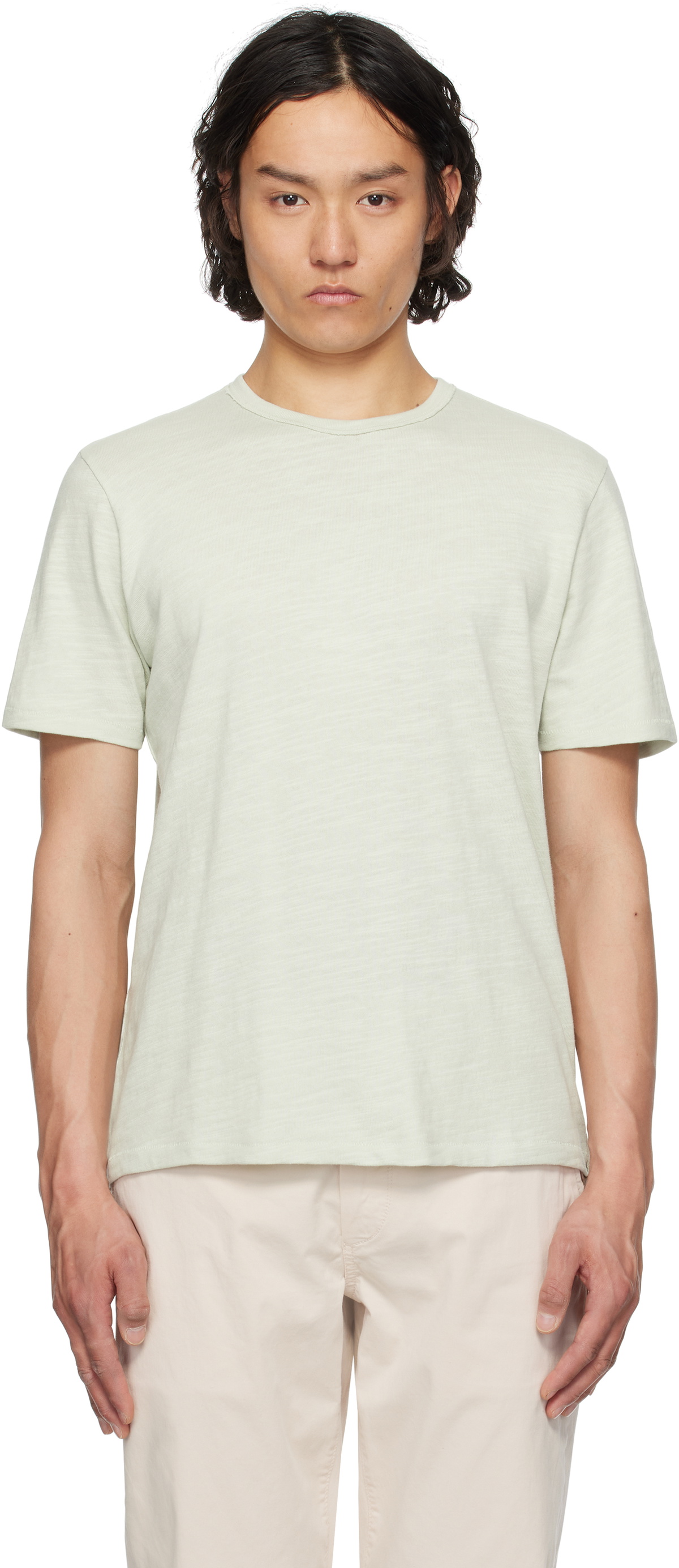 rag & bone Green Classic Flame T-shirt