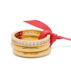 Roxanne Assoulin Women's The Luminaries Ring Stack in Gold 