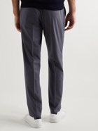 Incotex - Venezia 1951 Straight-Leg Pleated Wool Trousers - Gray