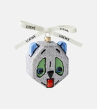 Loewe x Louis Wain glitter glass ornament