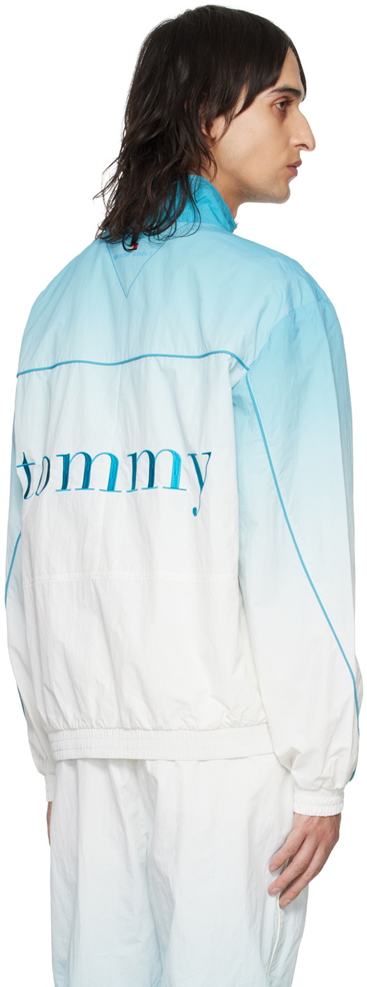Tommy Jeans Blue & White Gradient Jacket