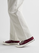 Converse - Chuck 70 Recycled Canvas High-Top Sneakers - Burgundy