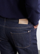 Canali - Slim-Fit Straight-Leg Jeans - Blue