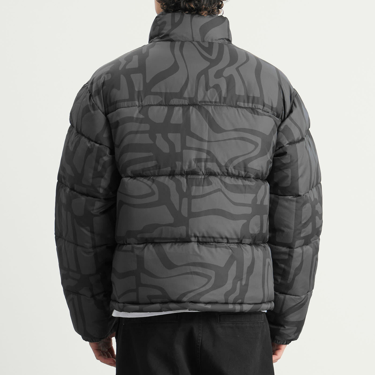 By Parra Men's Broken FTP Puffer Jacket in Black