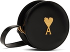 AMI Alexandre Mattiussi Black Round Paris Paris Bag