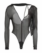 Jacquemus Womens Bodysuit in Dark brown