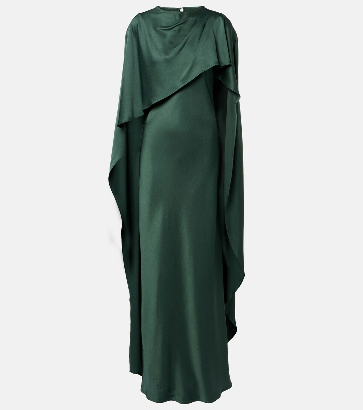 Simkhai Izel caped satin gown