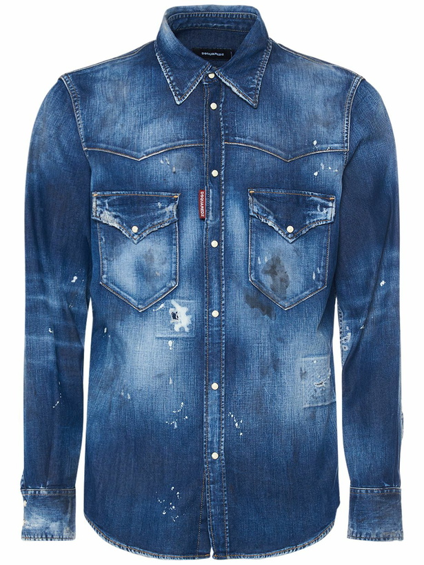 Photo: DSQUARED2 - Fashion Western Denim Shirt