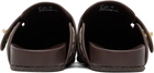 Coach 1941 Brown Blake Signature Jacquard Clog Loafers