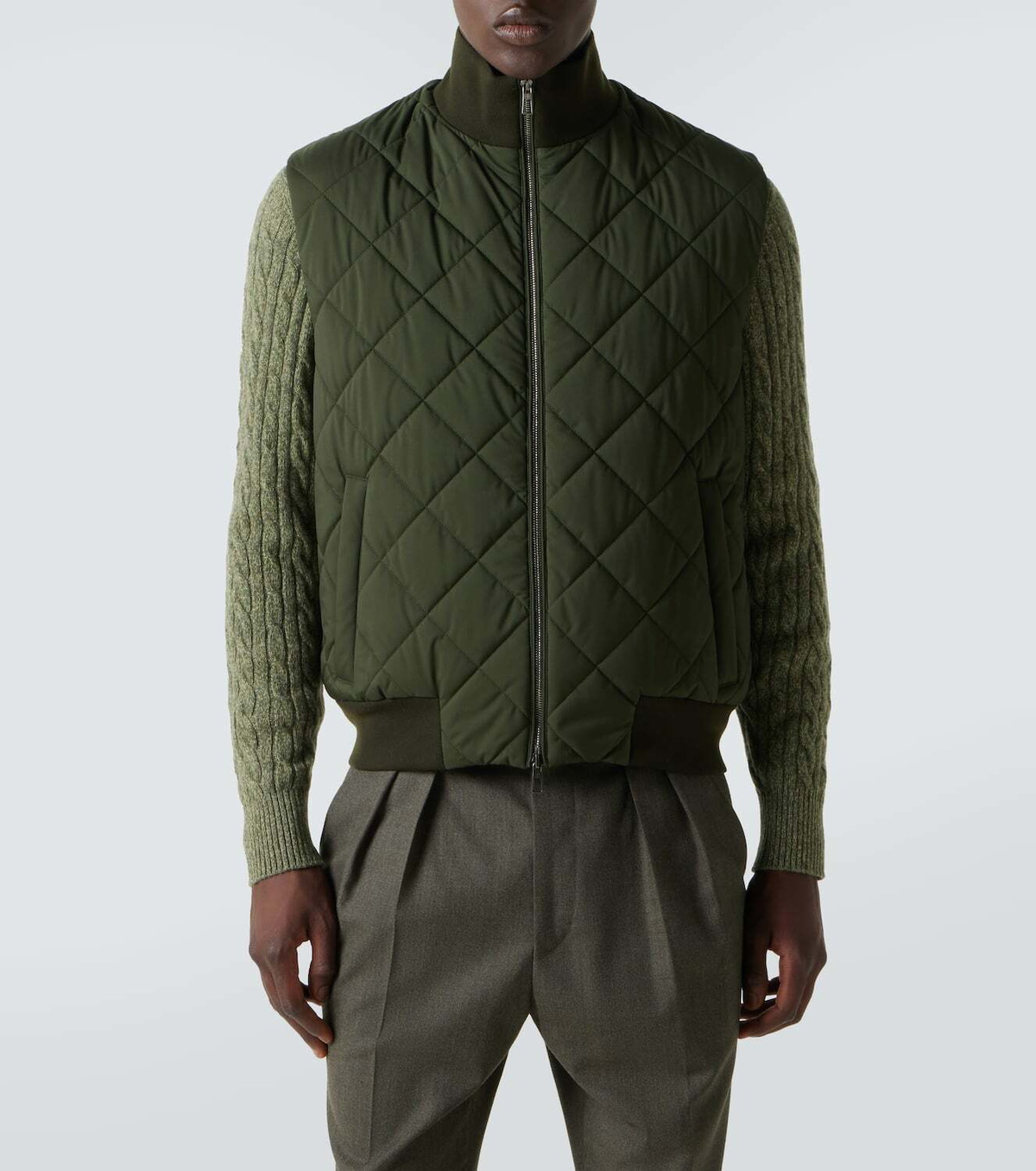 Loro Piana Windwish Storm quilted vest