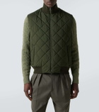 Loro Piana Windwish Storm quilted vest