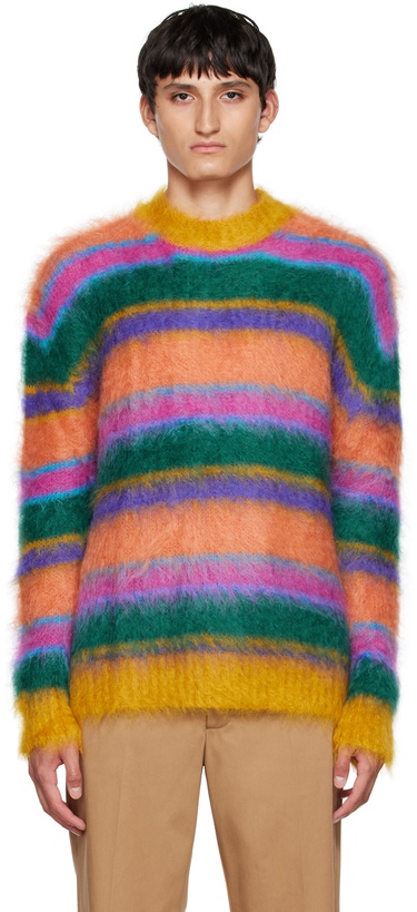 Photo: Marni Multicolor Striped Sweater