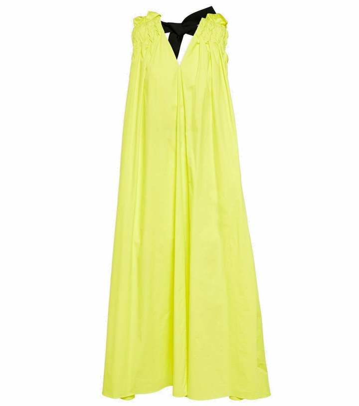 Photo: Roksanda Erosa cape-detail belted midi dress