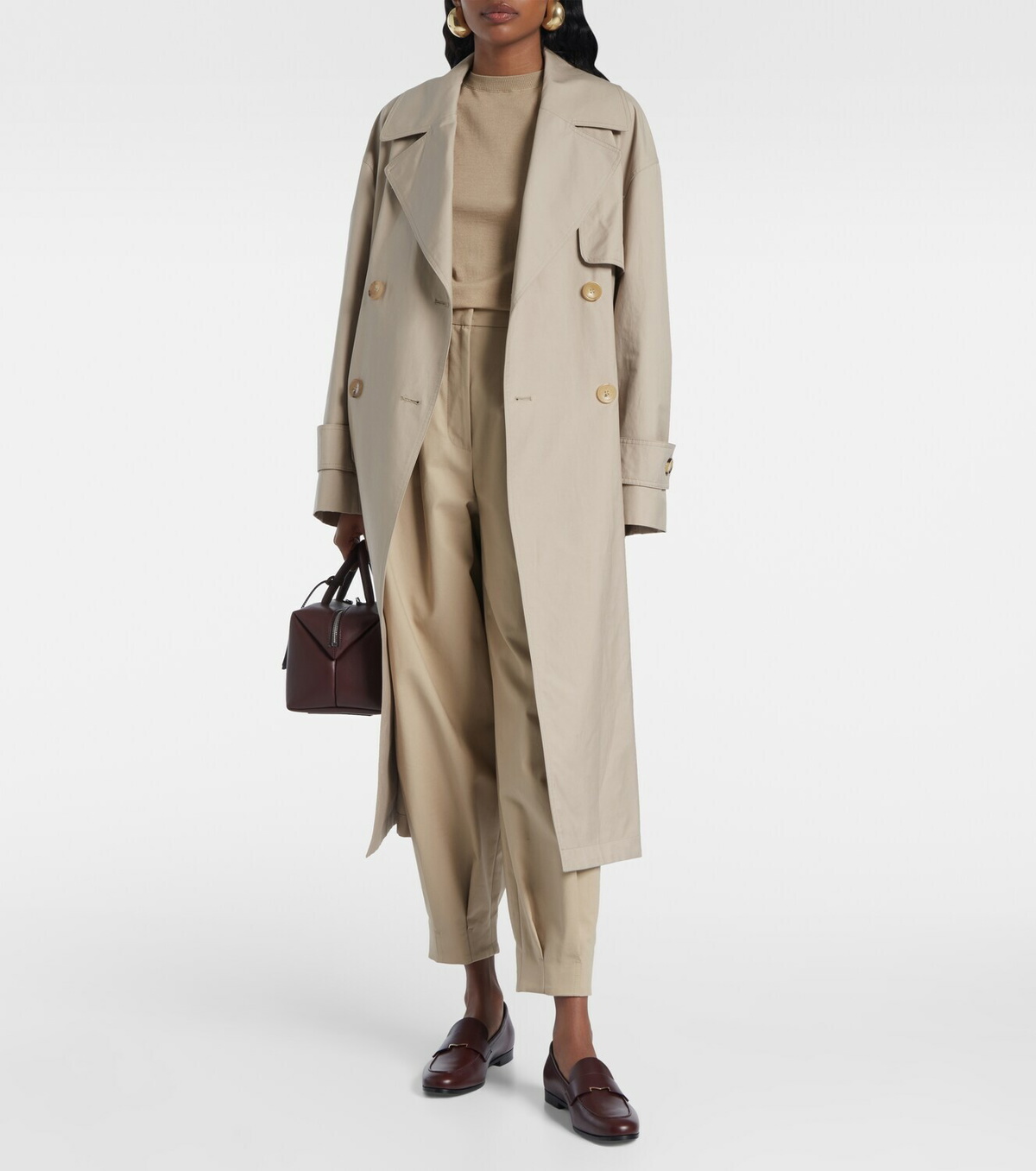 Max Mara Leather mocassins