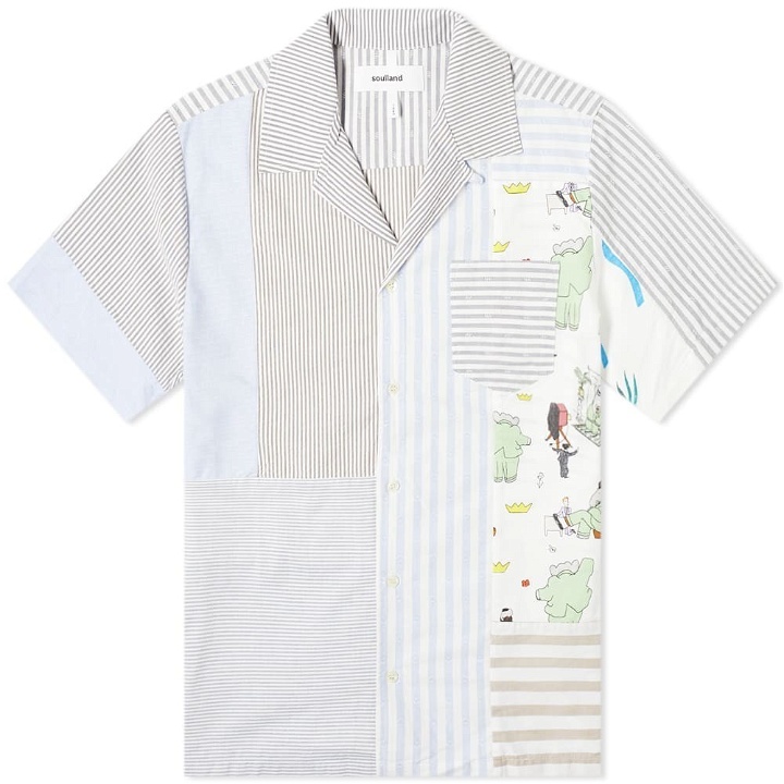 Photo: Soulland Jaco Patchwork Vacation Shirt
