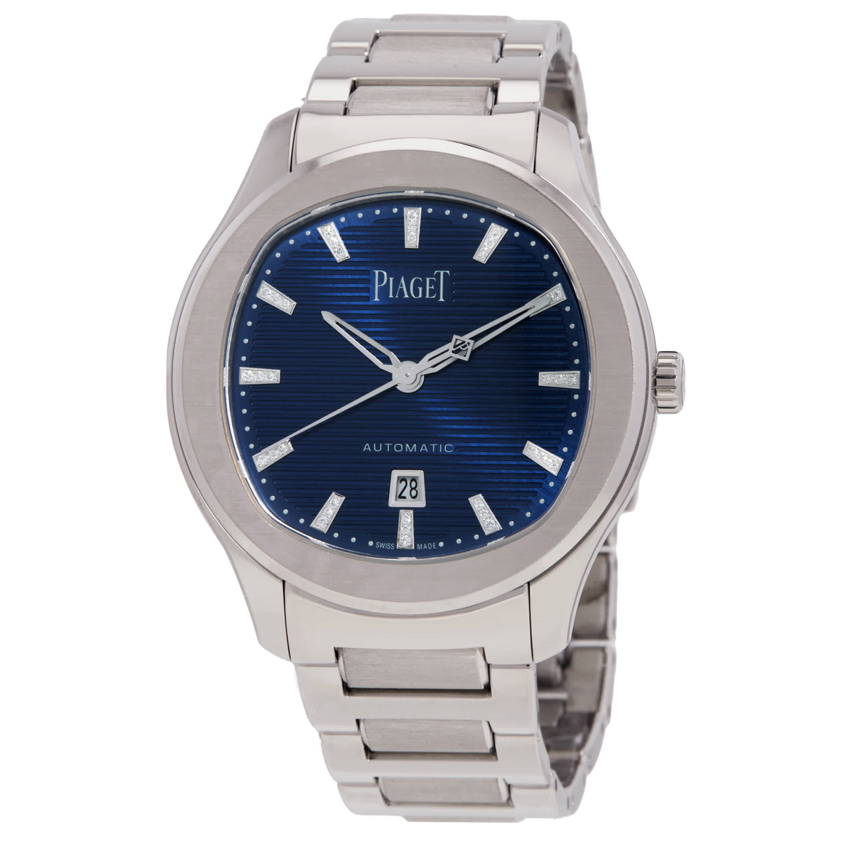Piaget POLO Automatic Diamond Blue Dial Ladies Watch G0A46018