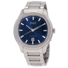 Piaget POLO Automatic Diamond Blue Dial Ladies Watch G0A46018