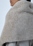 Max Mara Fringed Wool Scarf