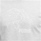Puma Men's x NOAH Graphic T-Shirt in Light Gray Heather