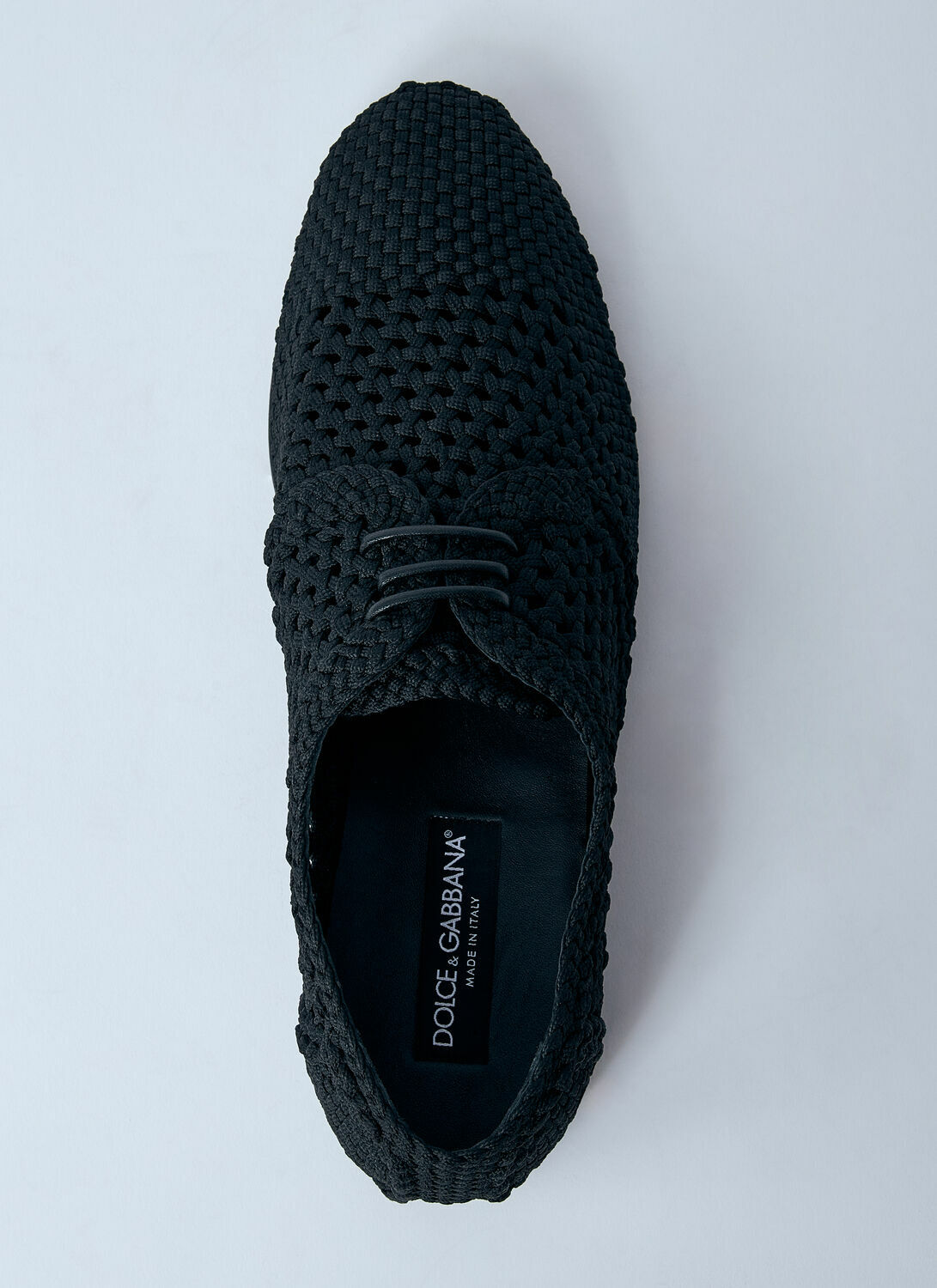 Dolce & Gabbana Woven Derby Shoes