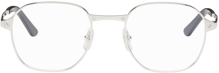 Photo: Cartier Silver Square Glasses