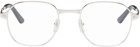 Cartier Silver Square Glasses