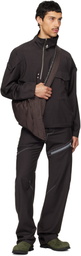 Kiko Kostadinov Brown Farkas Pullover Jacket