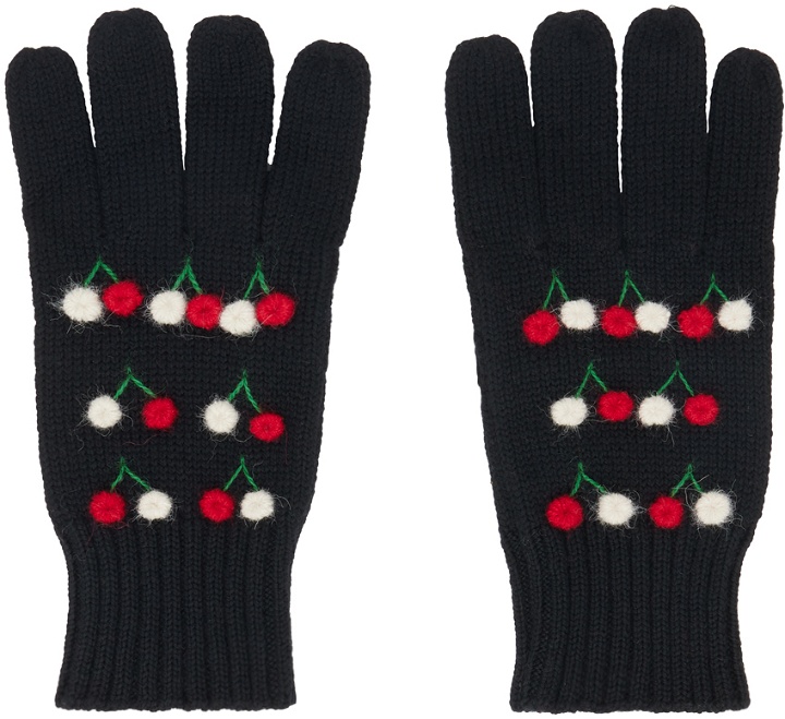 Photo: Bode Black Poppy Gloves