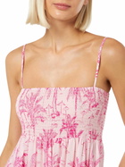 MC2 Saint Barth Woman Cotton Dress Jemma With Smocked Embroidery