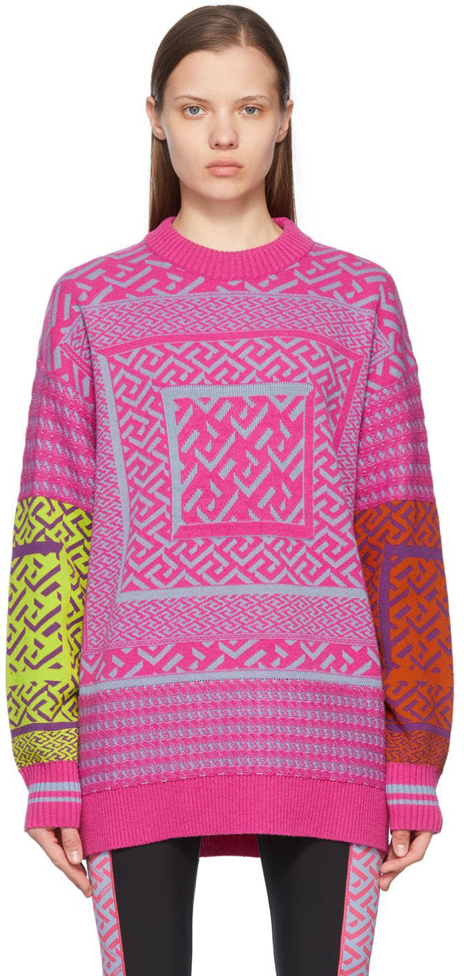 Versace hotsell pink sweater