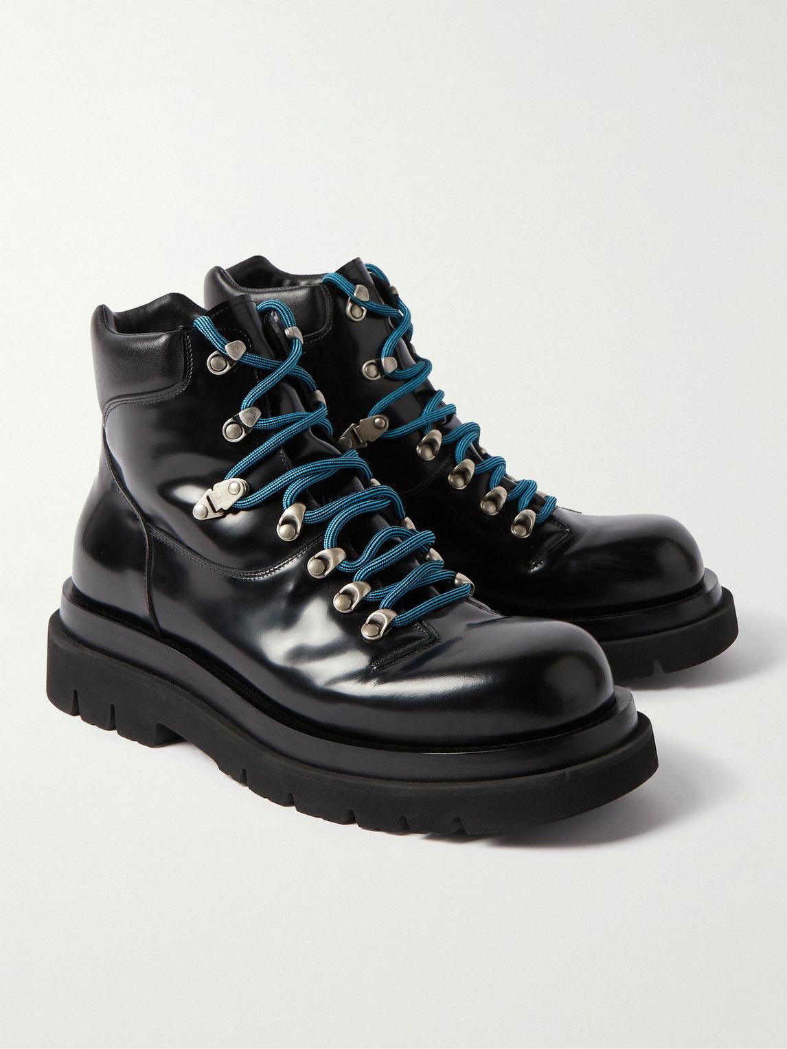 Bottega Veneta Black Lace-Up Boots main image 1