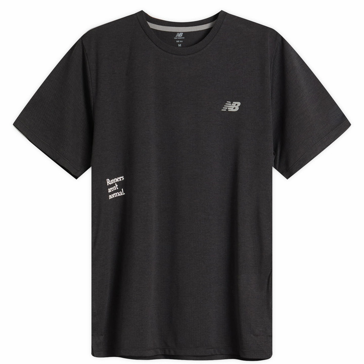 Photo: New Balance RAN Graphic T-Shirt in Black