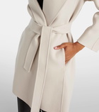 'S Max Mara Messi virgin wool wrap coat