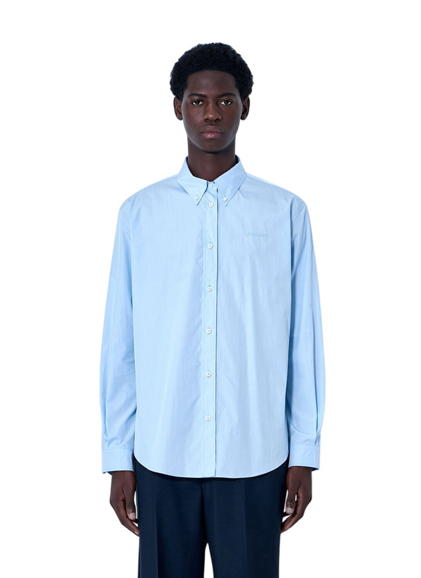 Photo: Miu Miu Cotton Poplin Button-Down Shirt
