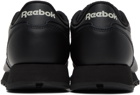 Reebok Classics Black Classic Leather Sneakers
